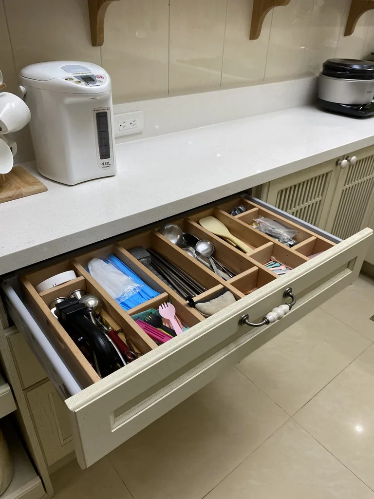 客製餐具分隔抽屜收納